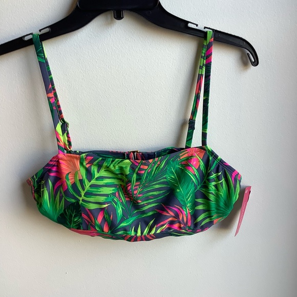 Xhilaration Floral Bikini Top Juniors Large - Picture 1 of 7